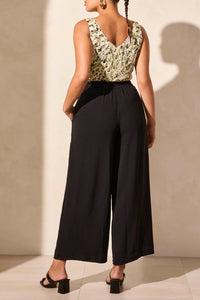 Flowy Black Palazzo Pant