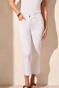 White Sophia Curvy Micro Flare Denim