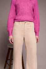Load image into Gallery viewer, Sandstone Comfort Stretch Fly Front Wide Leg Pant
