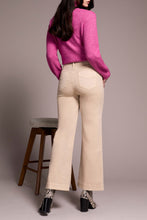 Load image into Gallery viewer, Sandstone Comfort Stretch Fly Front Wide Leg Pant
