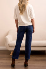 Load image into Gallery viewer, Cream Short Sleeve Henley
