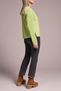 Wasabi V-Neck Flatlock Long Sleeve