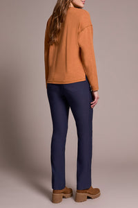 Bran V-Neck Flatlock Long Sleeve
