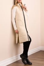 Load image into Gallery viewer, TF- Moonstone Long Puffer Vest
