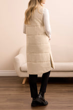 Load image into Gallery viewer, TF- Moonstone Long Puffer Vest
