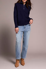 Load image into Gallery viewer, Nightfall Knit 1/4 Zip Sweater
