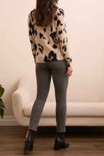Load image into Gallery viewer, Sandstone Printed Cable Sweater
