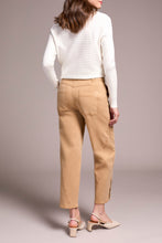 Load image into Gallery viewer, Ice Latte Pork Chop Pocket Pant With Button Hem
