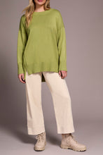 Load image into Gallery viewer, High-Low Wasabi Tunic
