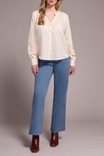 Load image into Gallery viewer, Moonstone Long Sleeve With Applique Detail On Sleeve
