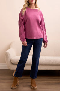 Roseberry Sleeve Applique Detailed Sweater
