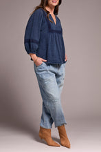Load image into Gallery viewer, Nightfall Gauze Popover Blouse
