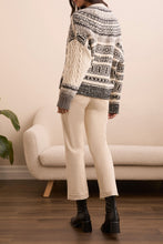 Load image into Gallery viewer, Cream Multi Stitch Button Down Cardigan
