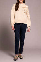 Load image into Gallery viewer, H.Latte Sequin Shoulder Mock Neck Sweater
