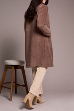 Load image into Gallery viewer, Teddy Button Down Coat In Fossil
