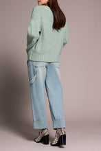 Load image into Gallery viewer, Loose Fit Cable Knit Sweater In Silverpine
