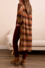 Load image into Gallery viewer, Dark Toffee Sweater Cardigan
