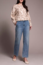 Load image into Gallery viewer, Jewel Blue Brooke Super Straight Bling Jean
