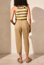 Load image into Gallery viewer, Nude Olive Audrey Girlfriend Barrel Crop Jean
