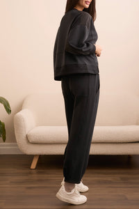 Black Travel Jogger