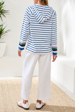 Load image into Gallery viewer, Turkish Sea Cotton Raglan Sleeve Hoodie
