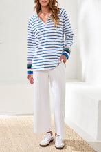 Load image into Gallery viewer, Turkish Sea Cotton Raglan Sleeve Hoodie
