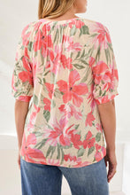 Load image into Gallery viewer, Canvas Printed V-Neck Blouse
