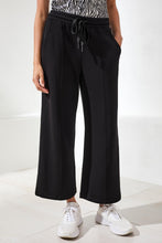 Load image into Gallery viewer, Techo Lux Black Ankle Pant W Drawstring

