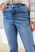 Load image into Gallery viewer, Harbour Blue Denim Sophia Straight Ankle Jeans
