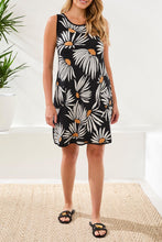 Load image into Gallery viewer, Black Reversible A-Line Dress
