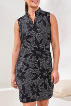 Load image into Gallery viewer, Black Floral Performance Dress
