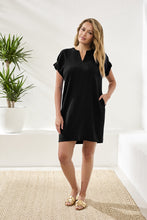Load image into Gallery viewer, Black Shift Dress
