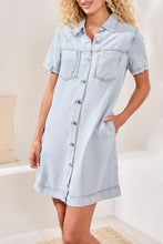 Load image into Gallery viewer, Bondi Beach Light Denim Dress
