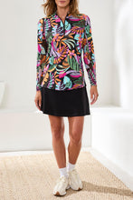 Load image into Gallery viewer, Tropical Long Sleeve Performance 1/4 Zip
