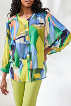 Load image into Gallery viewer, Mojito Printed Full Button Blouse
