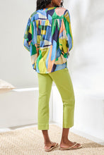 Load image into Gallery viewer, Mojito Printed Full Button Blouse
