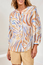 Load image into Gallery viewer, Marina Printed Full Button Blouse
