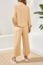Load image into Gallery viewer, Flowy Oversized Blouse In Croissant
