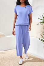 Load image into Gallery viewer, Baja Blue Short Sleeve Top
