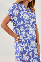 Load image into Gallery viewer, Baja Blue Shift Dress

