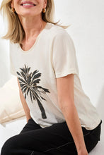 Load image into Gallery viewer, Canvas Cotton Tee W Palm Tree
