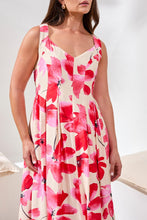 Load image into Gallery viewer, Canvas Floral Printed Lined Dress
