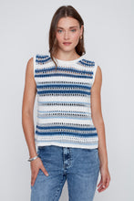 Load image into Gallery viewer, Coastal Blue Knit Tank
