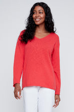 Load image into Gallery viewer, Red Cotton Knit Sweater
