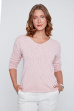 Load image into Gallery viewer, Soft Pink Cotton Knit sweater
