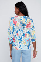 Load image into Gallery viewer, Floral Knit Sweater

