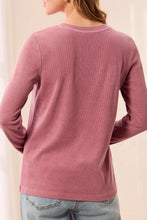 Load image into Gallery viewer, Nostalgia Long Sleeve Henley
