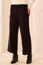 Load image into Gallery viewer, Black High Rise Comfort Stretch Palazzo Pant
