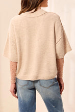 Load image into Gallery viewer, H. Pashmina Short Sleeve Knit Sweater
