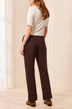 Load image into Gallery viewer, Espresso Flatten It Pull On Cuffed Pant
